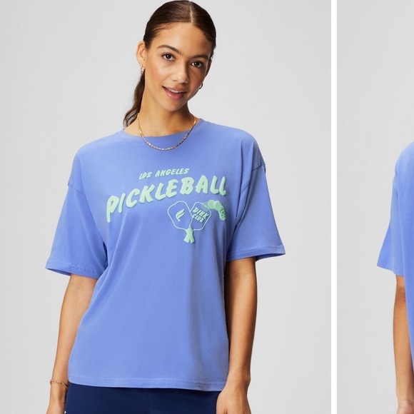 Fabletics Vintage Tee Pickleball Graphic Tee Size Medium - Picture 1 of 6